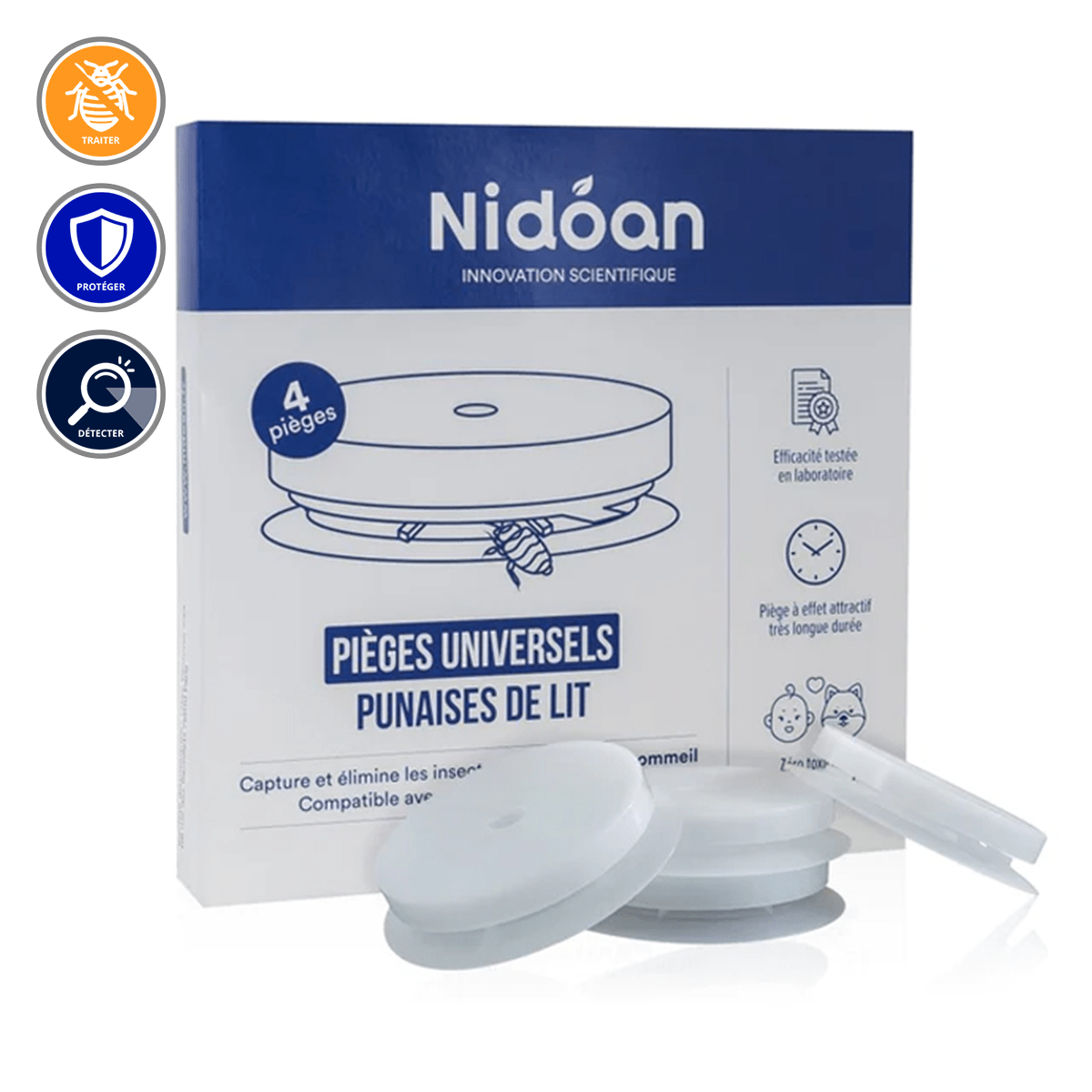 Piège anti-punaises de lit UNIVERSEL Nidoan®