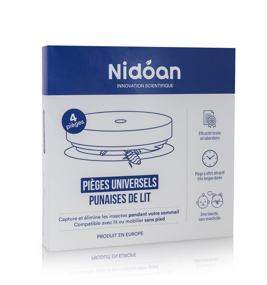 Piège anti-punaises de lit UNIVERSEL Nidoan®
