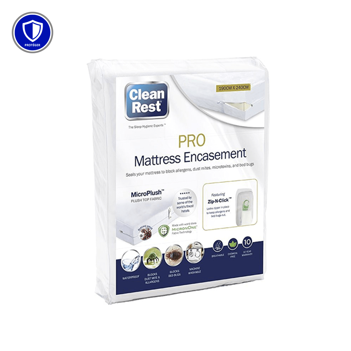 Housse de matelas anti-punaise de lit CleanRest PRO®