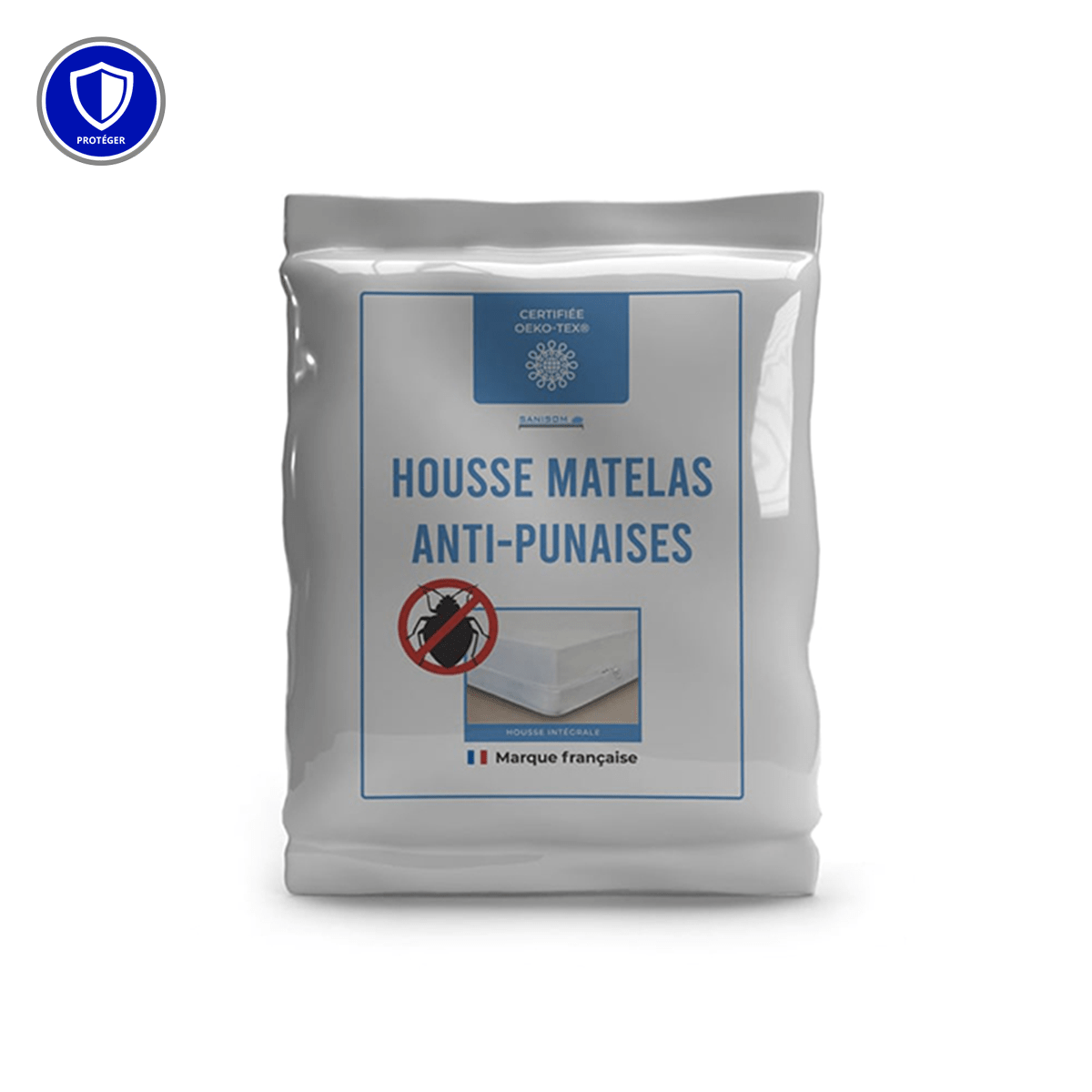 Housse de matelas anti-punaise de lit SANISOM (Armosa®)