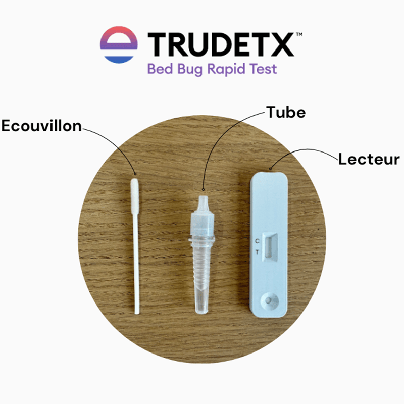 Détecteur test en 5 min punaise de lit Trudetx®