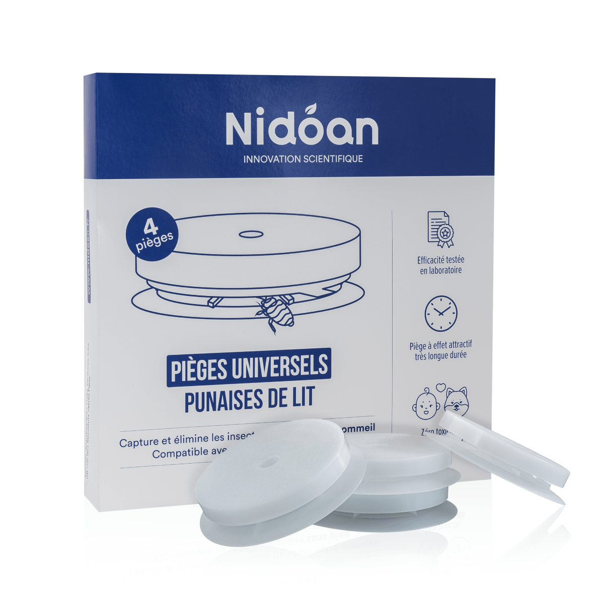 Piège anti-punaises de lit UNIVERSEL Nidoan®