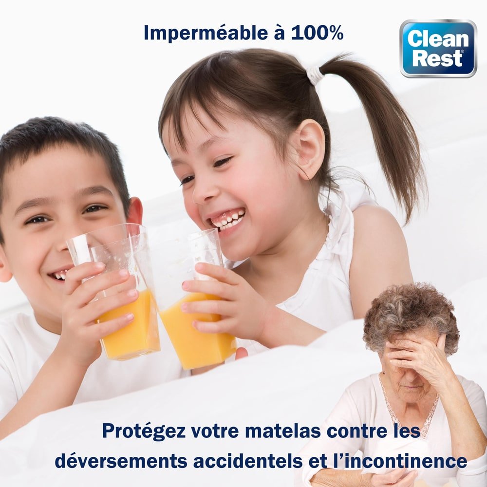 housse sommier imperméable cleanrest