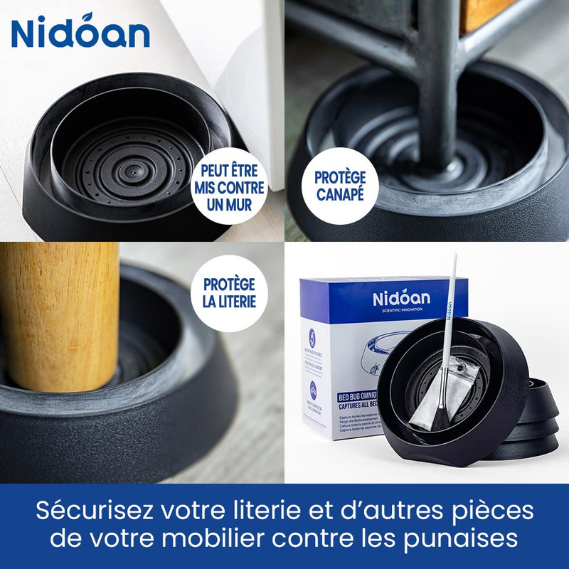 Piège punaise de lit INTERCEPTOR - OmniGuard de Nidoan®