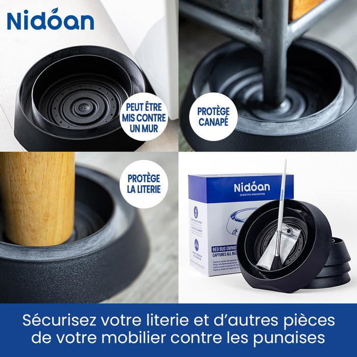 Piège à punaise de lit INTERCEPTOR - OmniGuard de Nidoan®