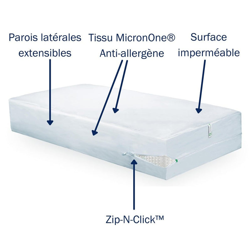 protège sommier anti punaise de lit cleanrest