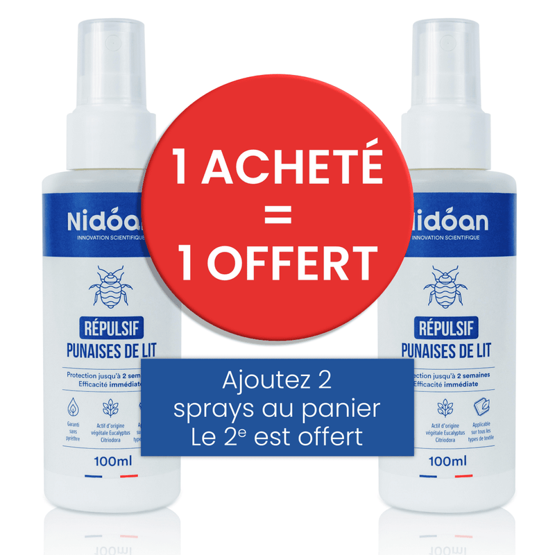 Répulsif punaises de lit extra longue durée Nidoan®