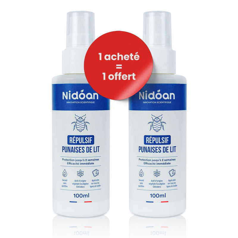 Répulsif punaises de lit extra longue durée Nidoan®