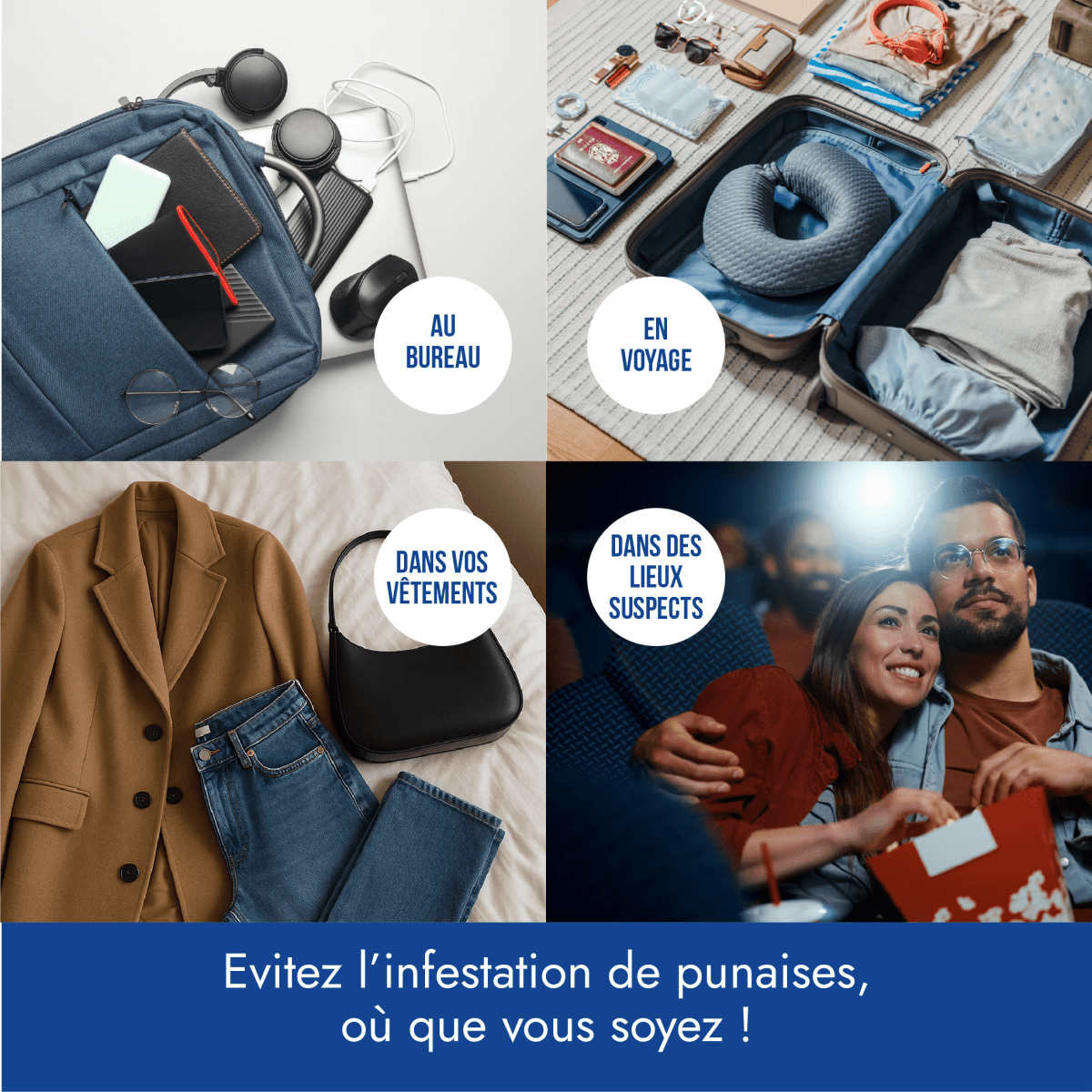 Une protection très efficace si vous allez dans des lieux à risque
